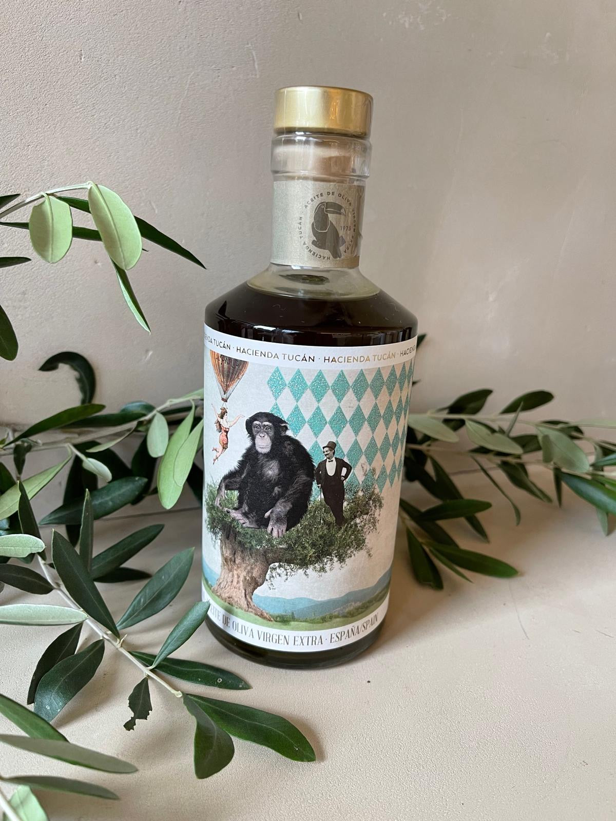 Hacienda el Tucán Extra Virgin Olive Oil 500ml - Cold Pressed - High in Chlorophyll