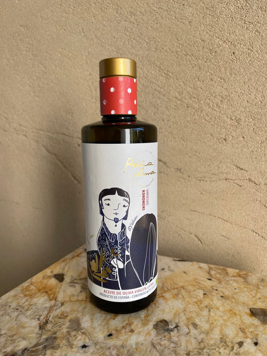 Peña Luna Extra Virgin Olive Oil 500Ml -Cold Pressed - High in Polyphenol