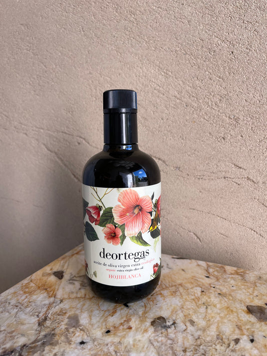 DeOrtegas Organic Extra Virgin Olive Oil 500ml - Cold Pressed -  Complex Fruit Flavours / Highest in Vitamin  E